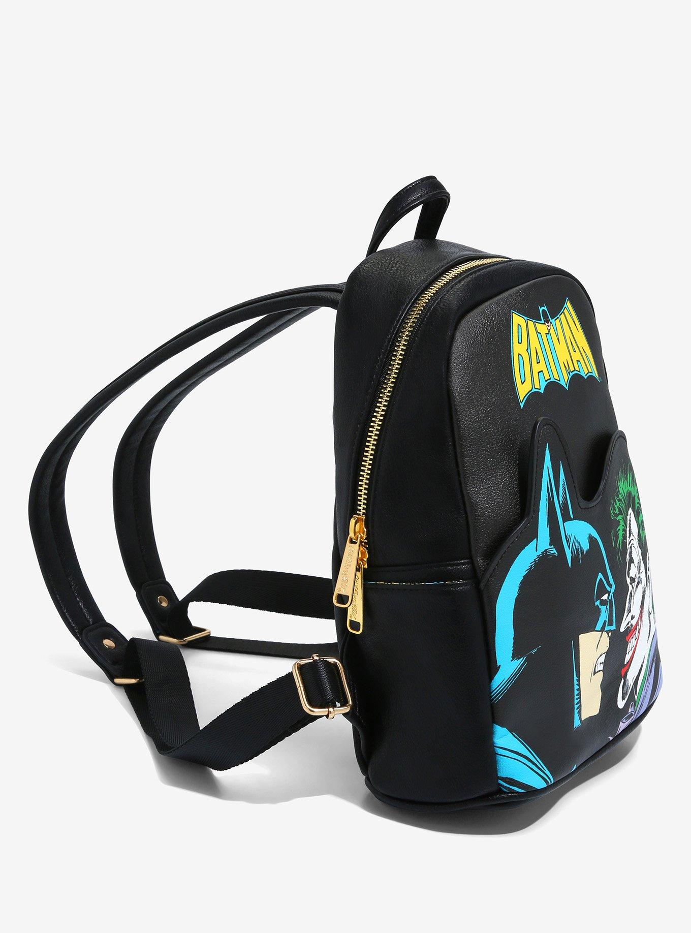 Cakeworthy DC Comics Batman Joker & Batman Face-Off Mini Backpack - BoxLunch Exclusive, , alternate