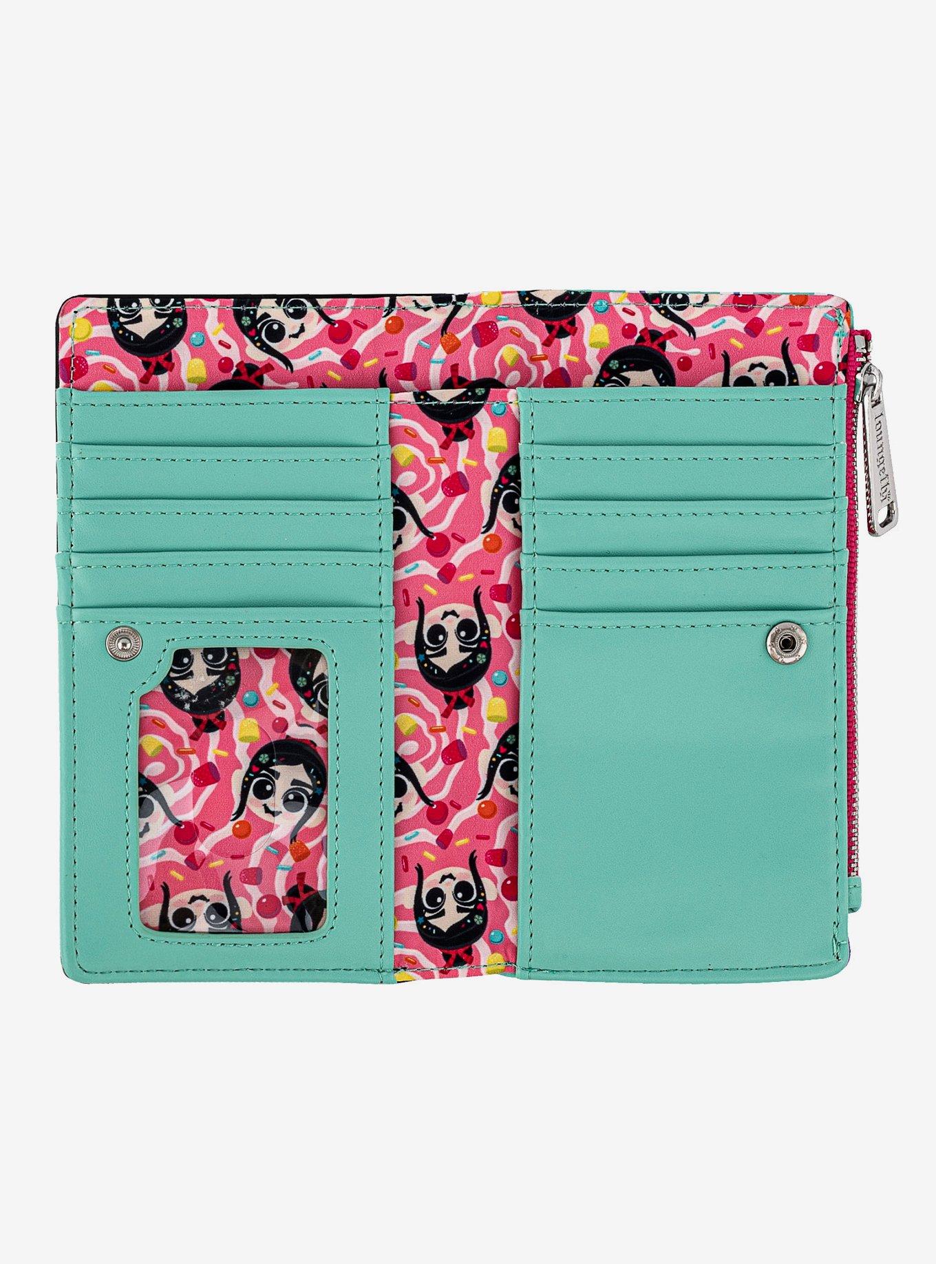 Loungefly Disney Wreck-It Ralph Vanellope von Schweetz Wallet, , alternate