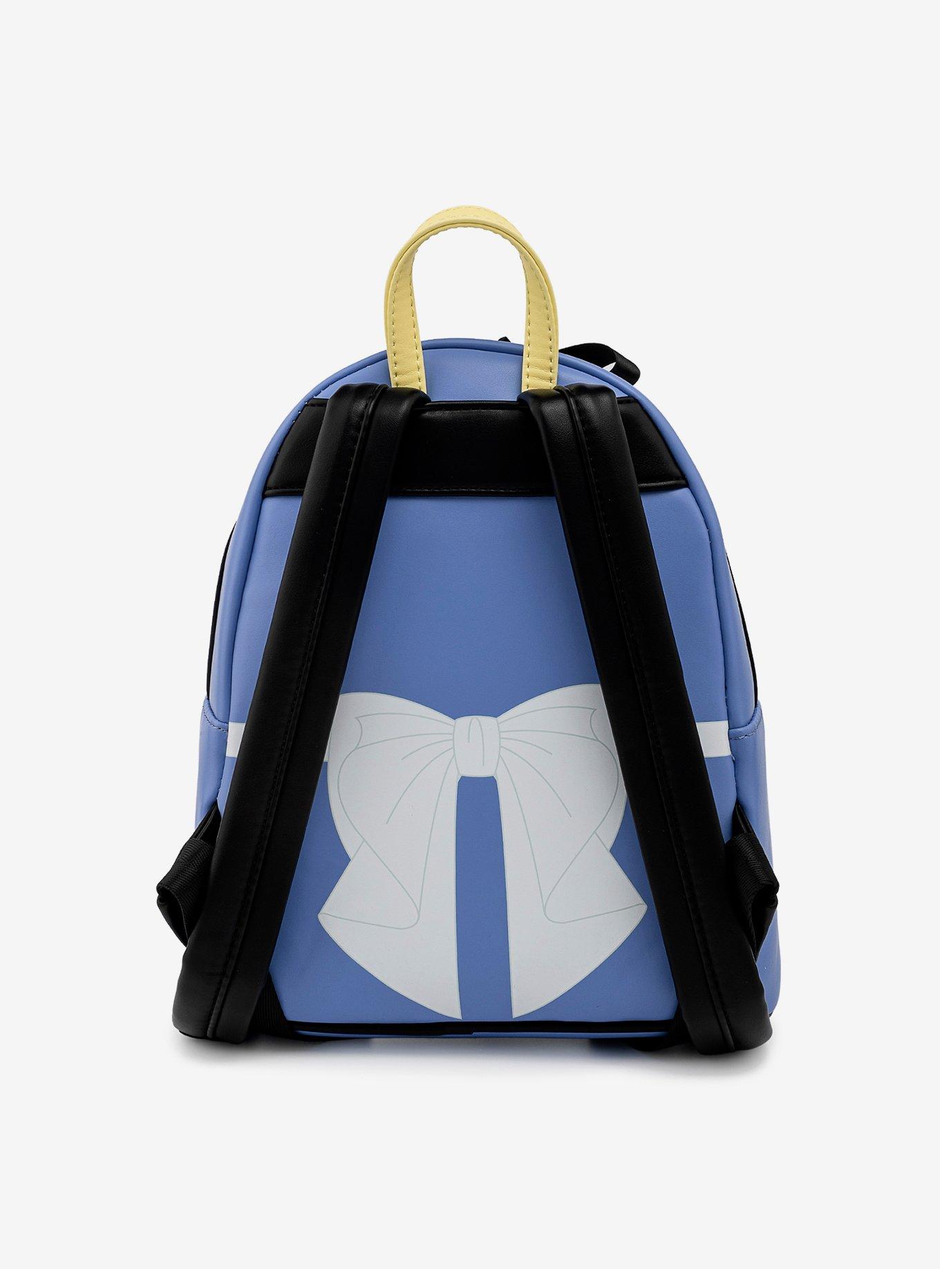 Loungefly Disney Alice in Wonderland Dinah & Alice's Dress Mini Backpack, , alternate