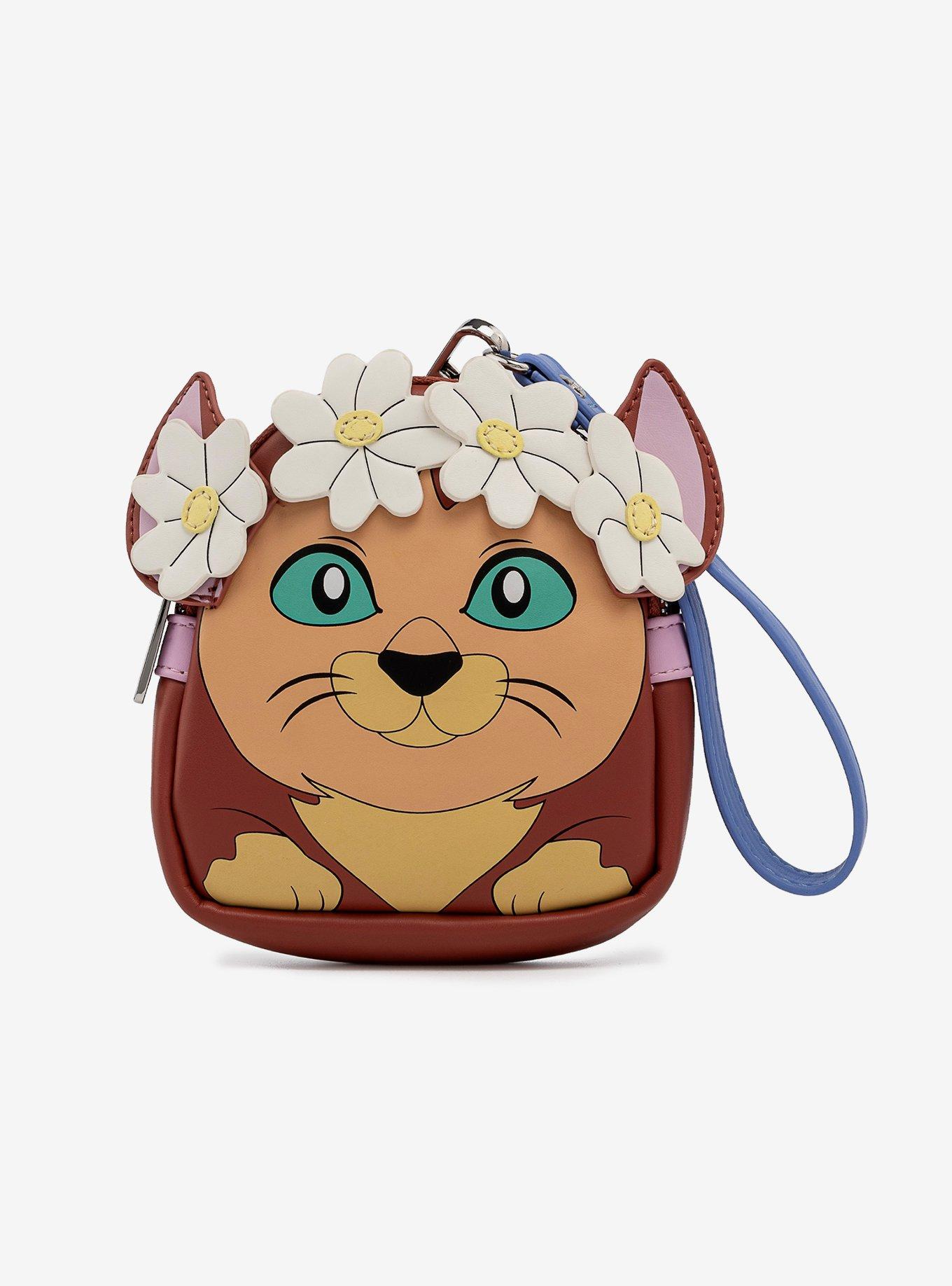 Loungefly Disney Alice in Wonderland Dinah & Alice's Dress Mini Backpack, , alternate