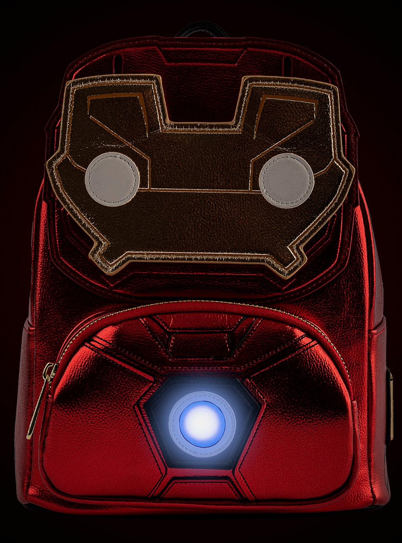 Loungefly Funko Pop! Marvel Iron Man Mini Backpack, , alternate - view 7