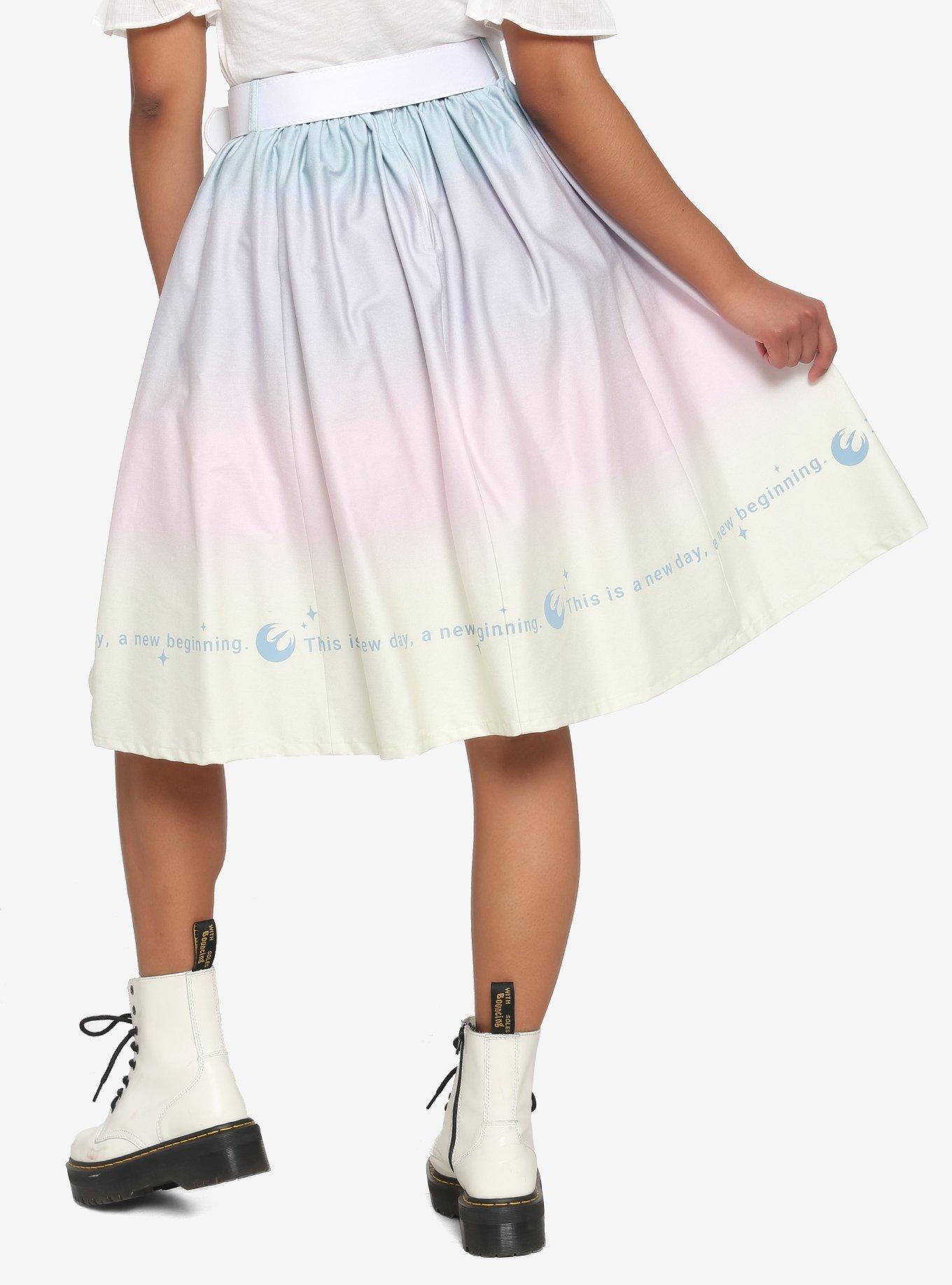 Her Universe Star Wars Rebels Ombre Retro Skirt, MULTI, alternate