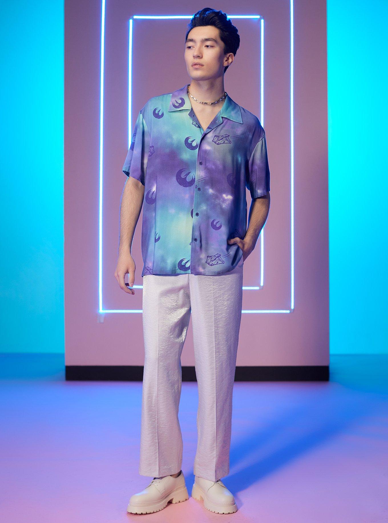 Our Universe Star Wars Rebels Cloud Woven Button-Up, MULTI, alternate