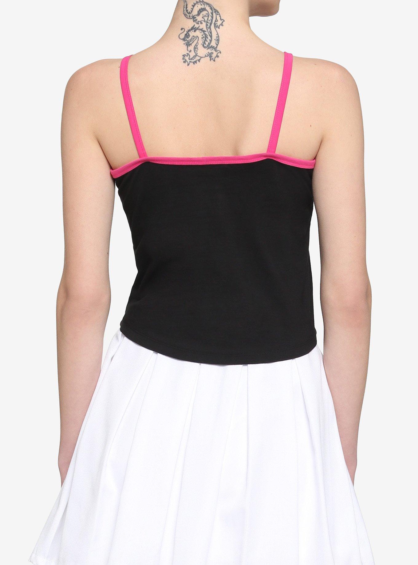 Monster High Group Girls Crop Cami, MULTI, alternate