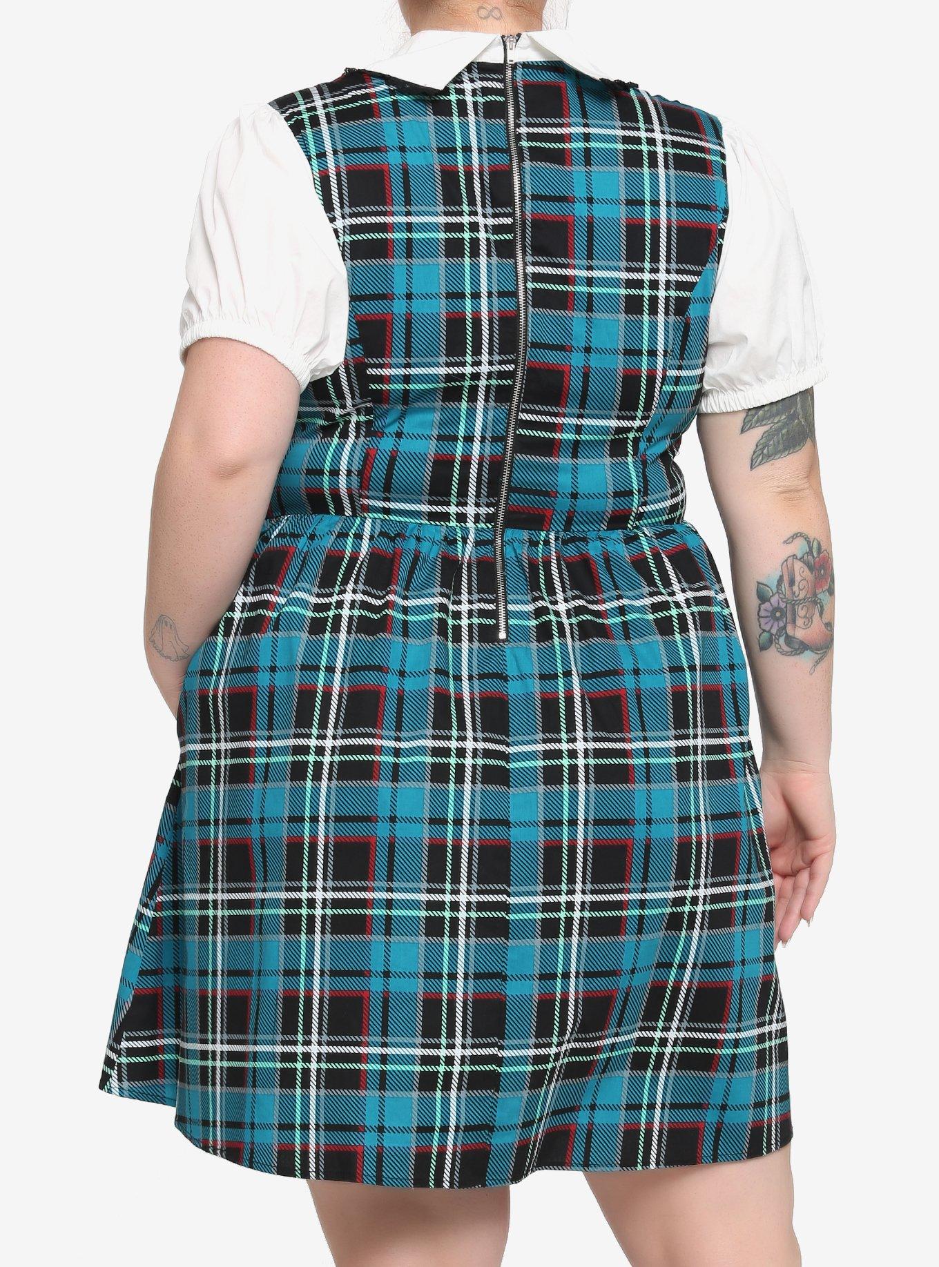Monster High Frankie Stein Cosplay Dress Plus Size, MULTI, alternate