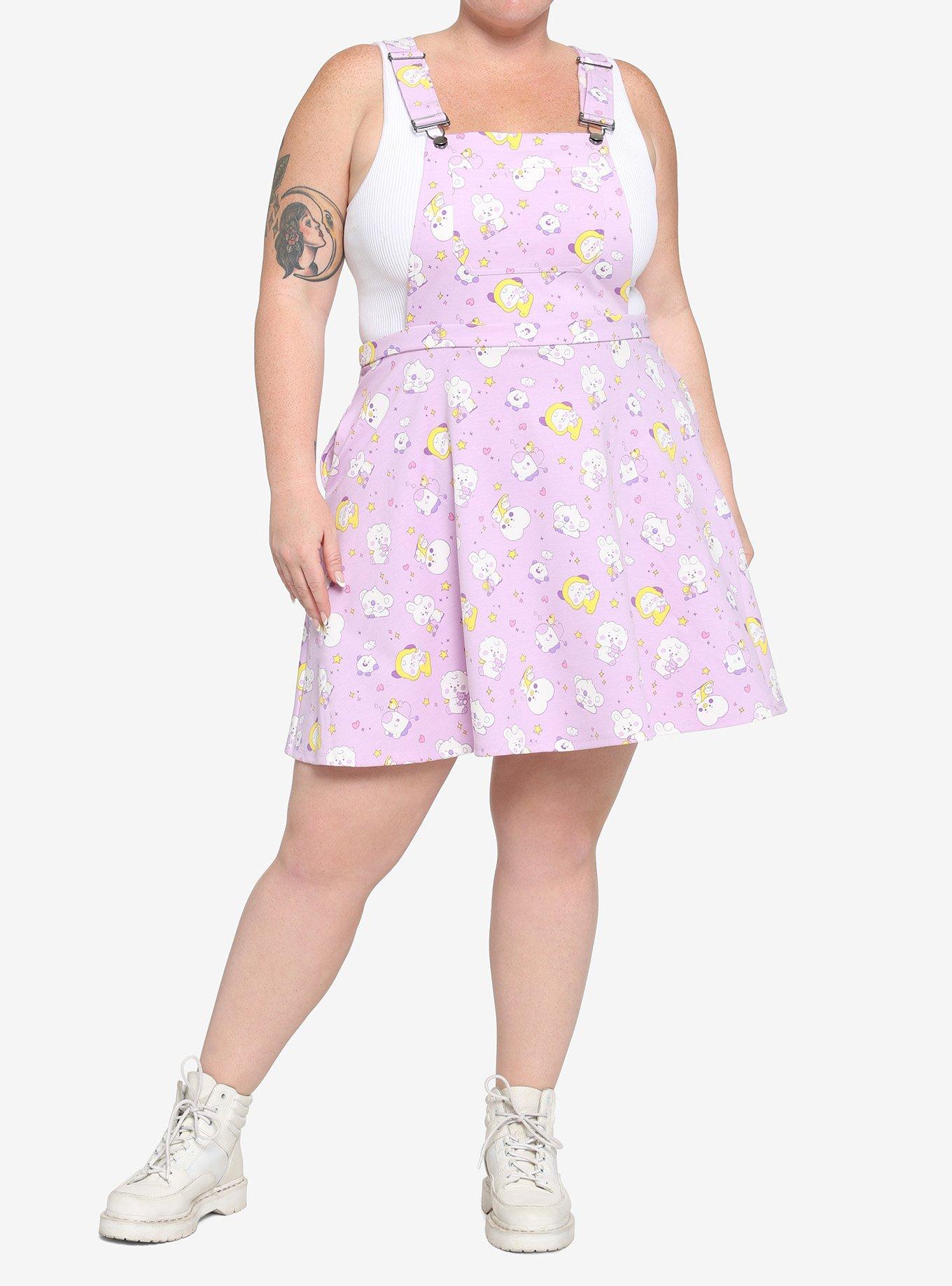 BT21 Little Buddy Skirtall Plus Size, MULTI, alternate