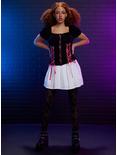 Monster High Skullette Lace-Up Girls Top, BLACK, alternate
