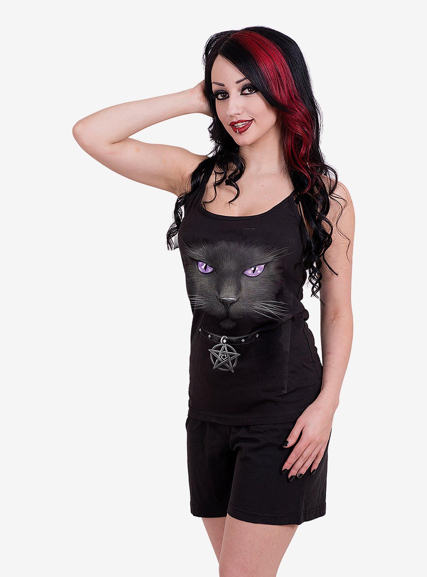 Bright Eyes 4 PC Gothic Pajama Set, , hi-res
