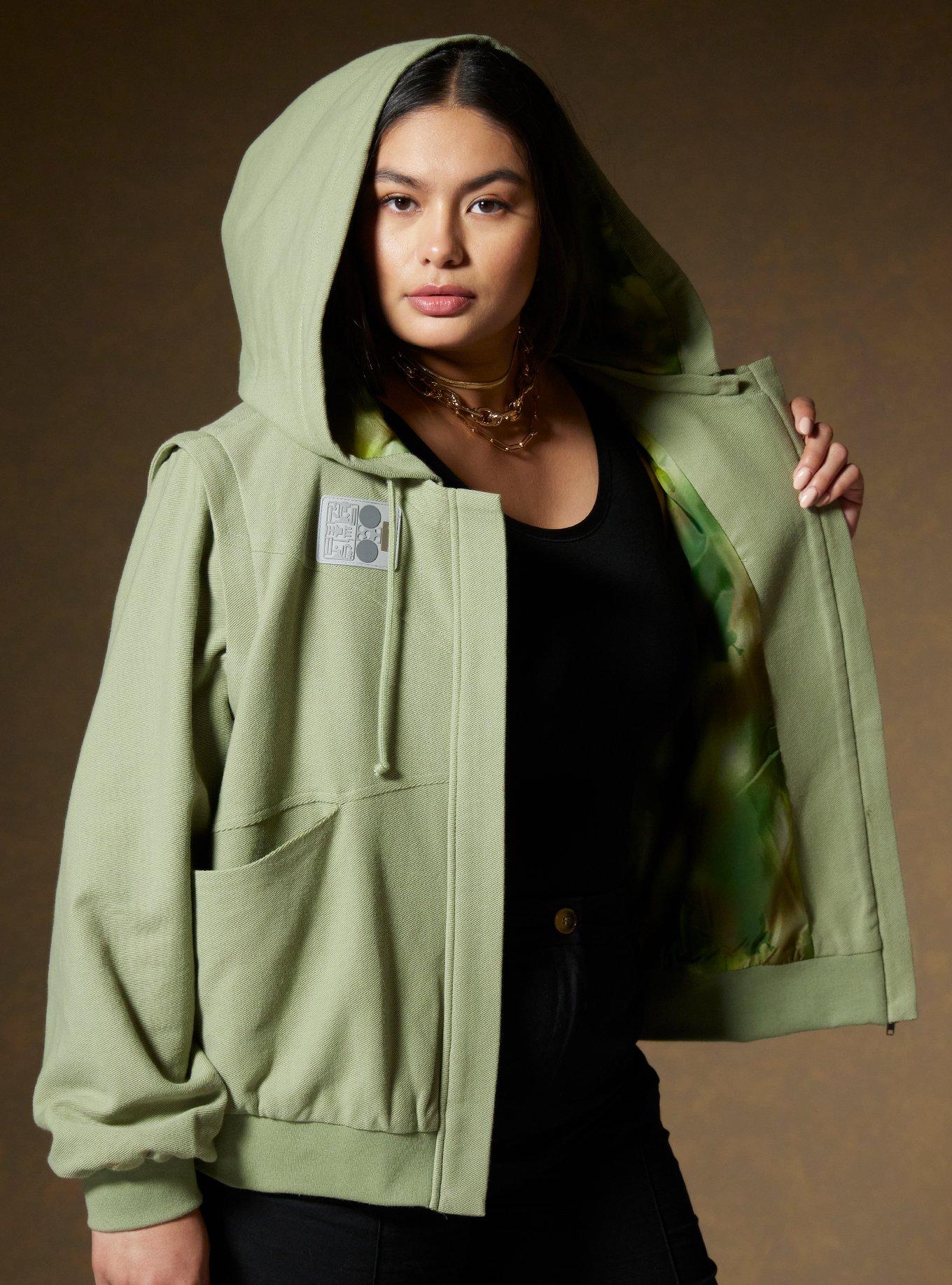 Her Universe Star Wars Leia Endor Jacket Plus Size, MULTI, alternate