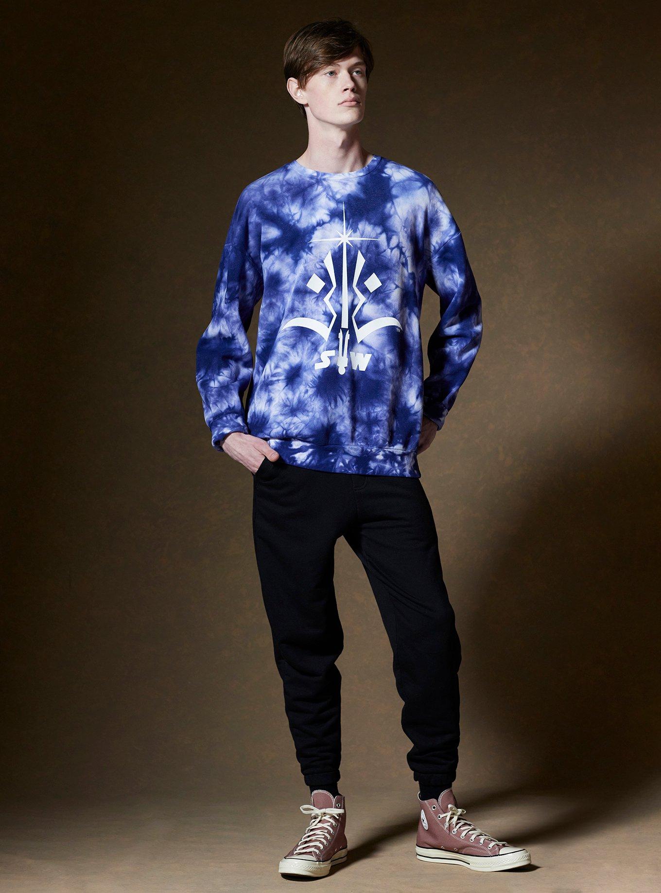 Our Universe Star Wars Logo Tie-Dye Sweatshirt, , hi-res