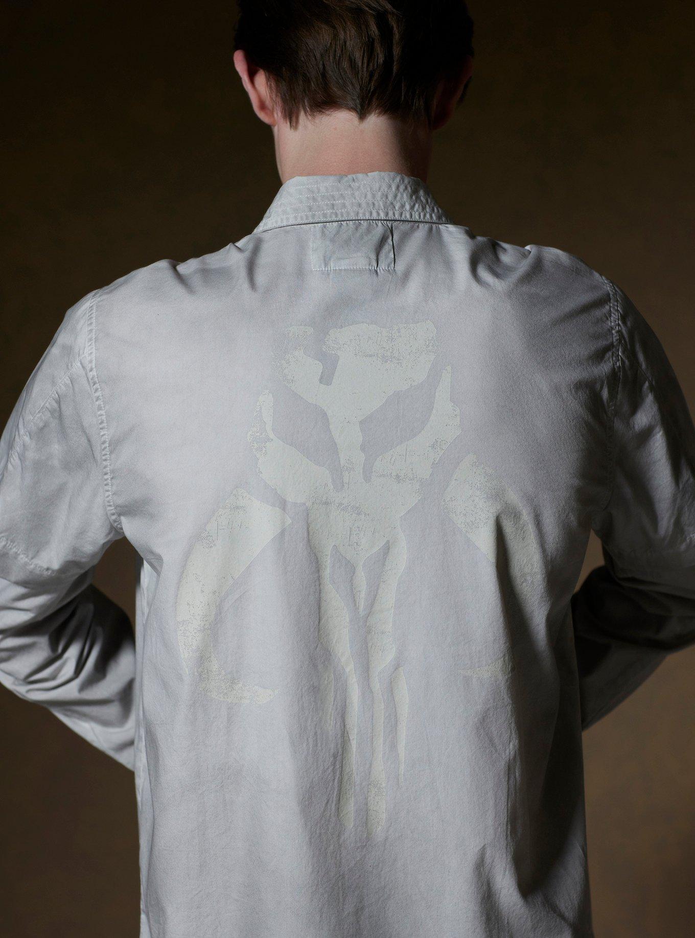 Our Universe Star Wars Boba Fett Twofer Long-Sleeve Woven Button-Up, MULTI, alternate