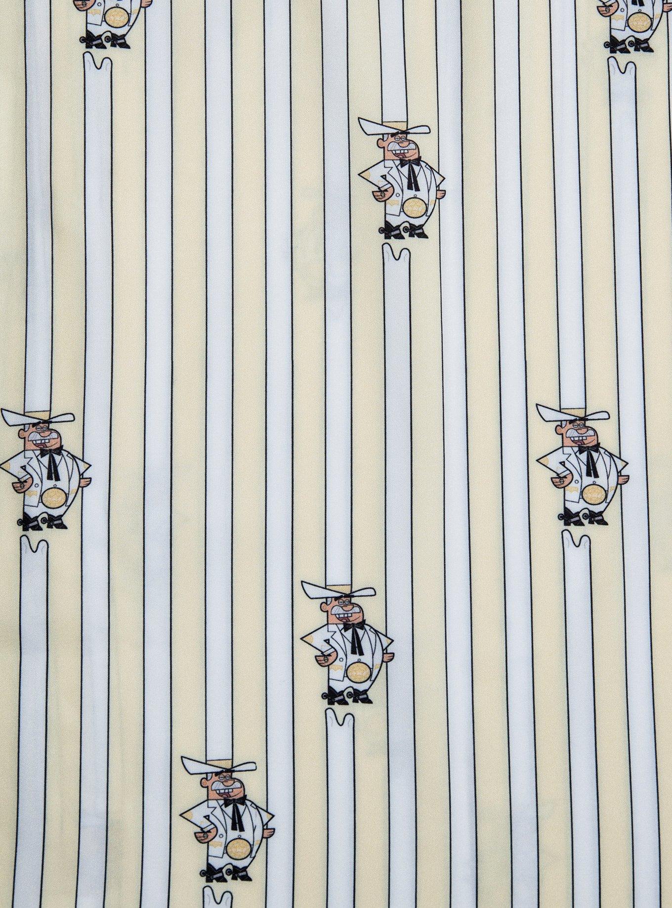 RSVLTS Fairly OddParents DimmaDarn Woven Button-Up, WHITE, alternate