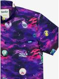 RSVLTS Rick and Morty Space Woven Button-Up, PURPLE, alternate