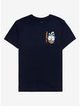 Naruto Shippuden Nyanto! Cat Naruto T-Shirt, BLUE, alternate