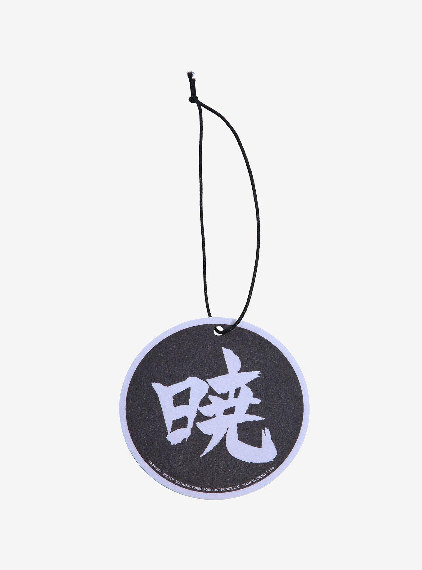 Naruto Shippuden Akatsuki Cloud Logo Lemon Scented Air Freshener, , alternate