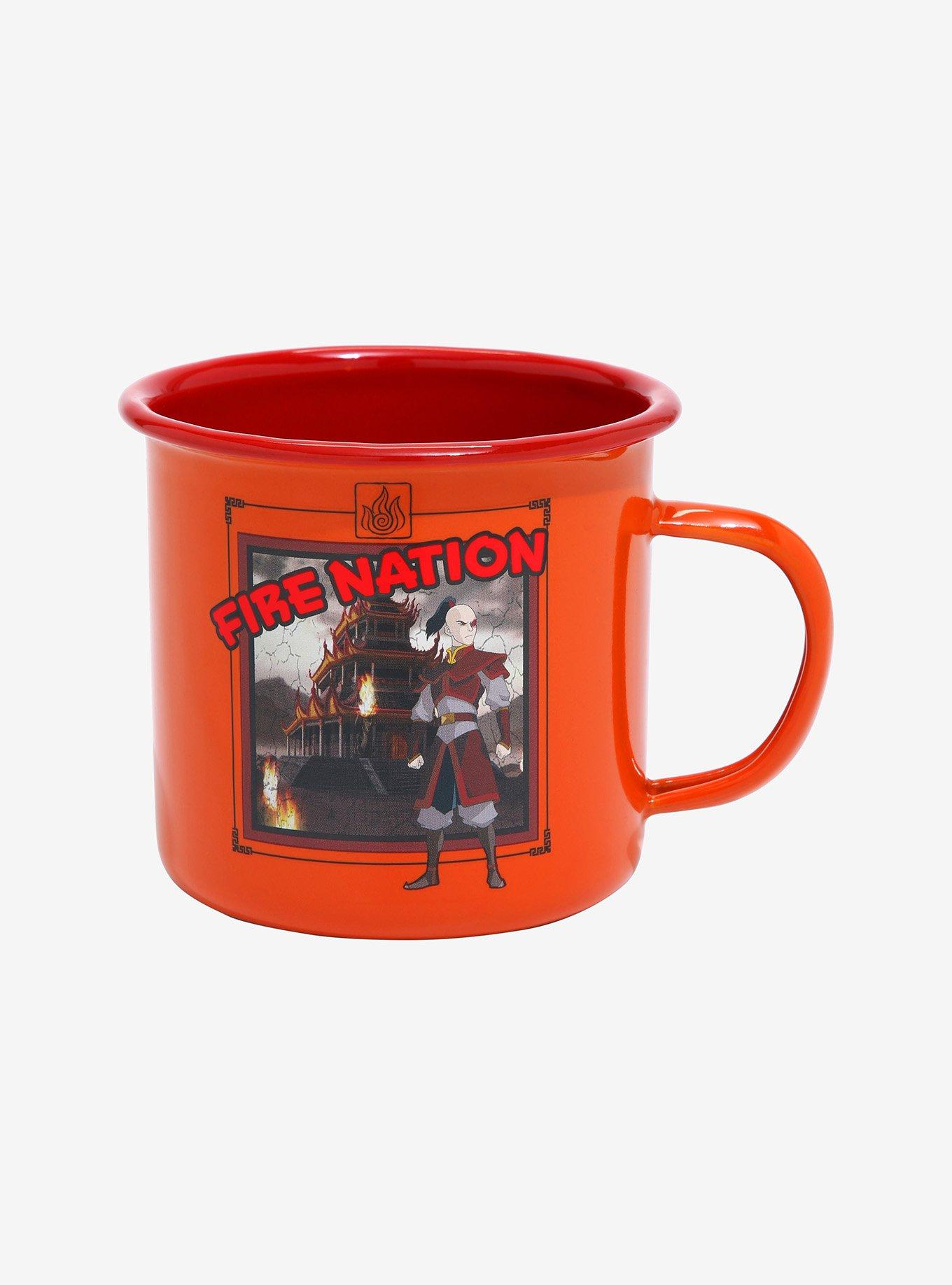 Avatar: The Last Airbender Fire Nation Tin Camper Mug - BoxLunch Exclusive, , alternate