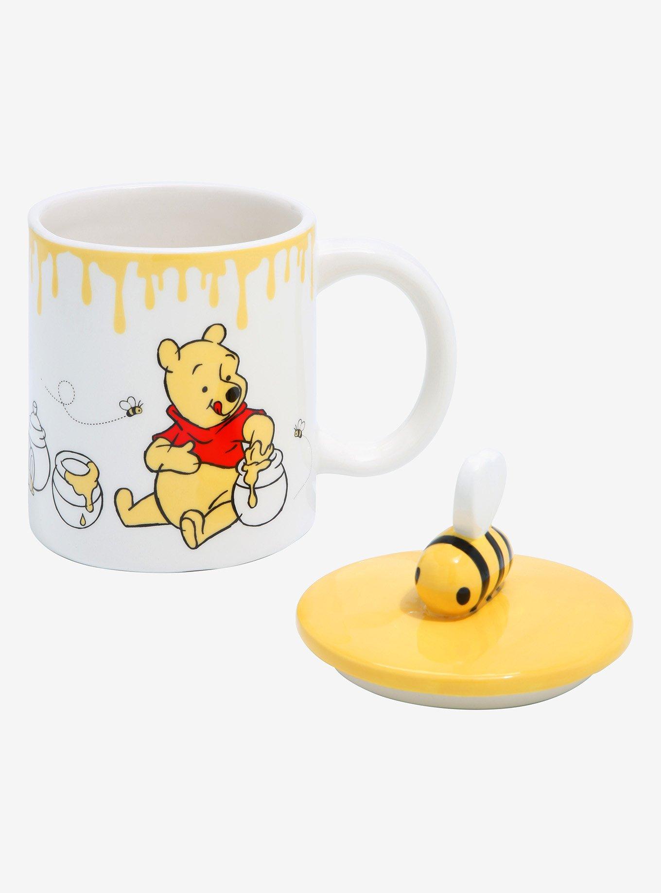 Disney Winnie the Pooh Bees & Hunny Mug with Lid, , alternate