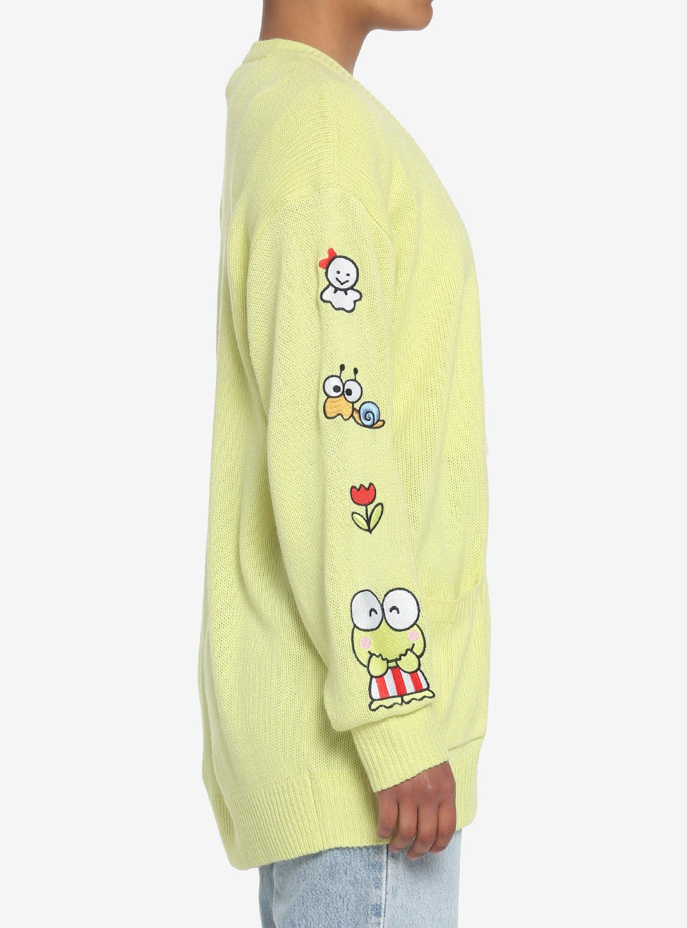 Kerropi Flowers Open Cardigan, MULTI, alternate