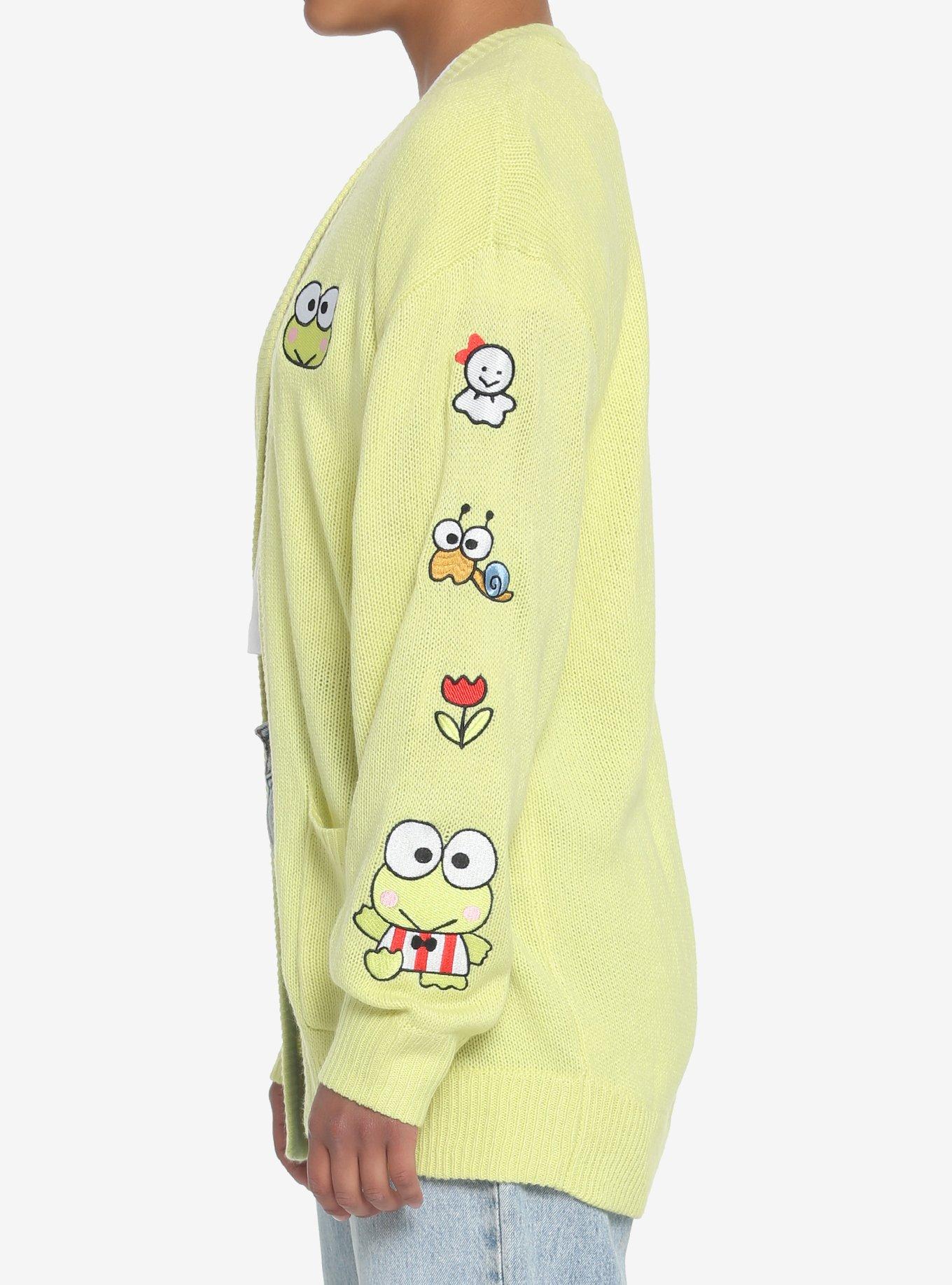 Kerropi Flowers Open Cardigan, MULTI, alternate