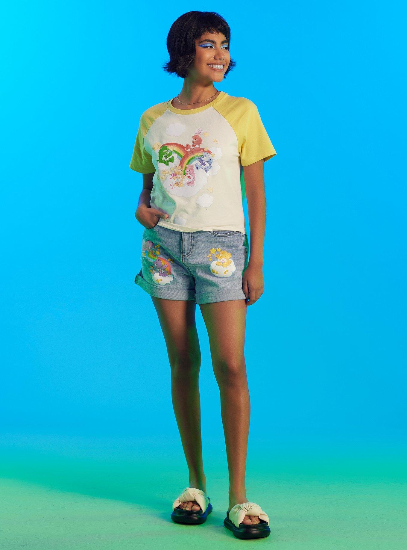 Care Bears Rainbow Raglan Baby T-Shirt, MULTI, alternate