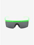 Lime Green Moto Sport Sunglasses, , alternate