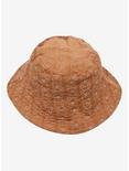 Brown Teddy Bear Embroidered Corduroy Bucket Hat, , alternate