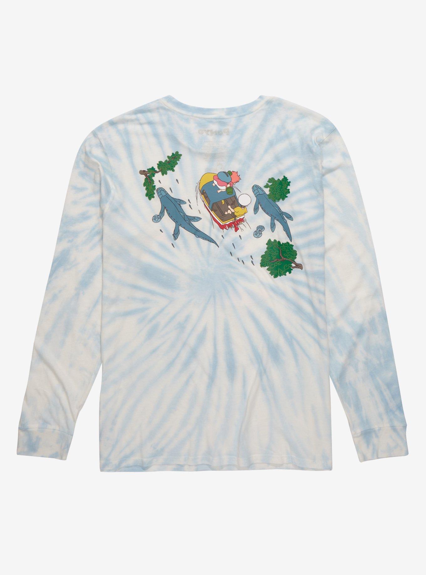 Our Universe Ponyo Boat Adventure Tie-Dye Long Sleeve T-Shirt, MULTI, alternate