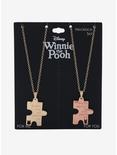 Disney Winnie the Pooh Piglet & Pooh Puzzle Piece Bestie Necklace Set - BoxLunch Exclusive, , alternate