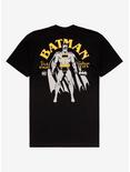 DC Comics Batman Tonal Comic Art Portrait T-Shirt - BoxLunch Exclusive, BLACK, alternate