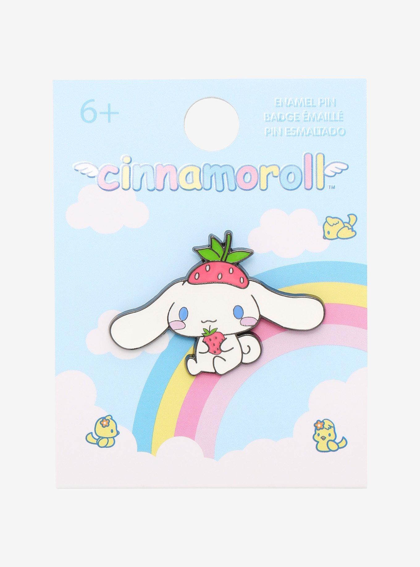Loungefly Cinnamoroll Strawberry Enamel Pin, , alternate