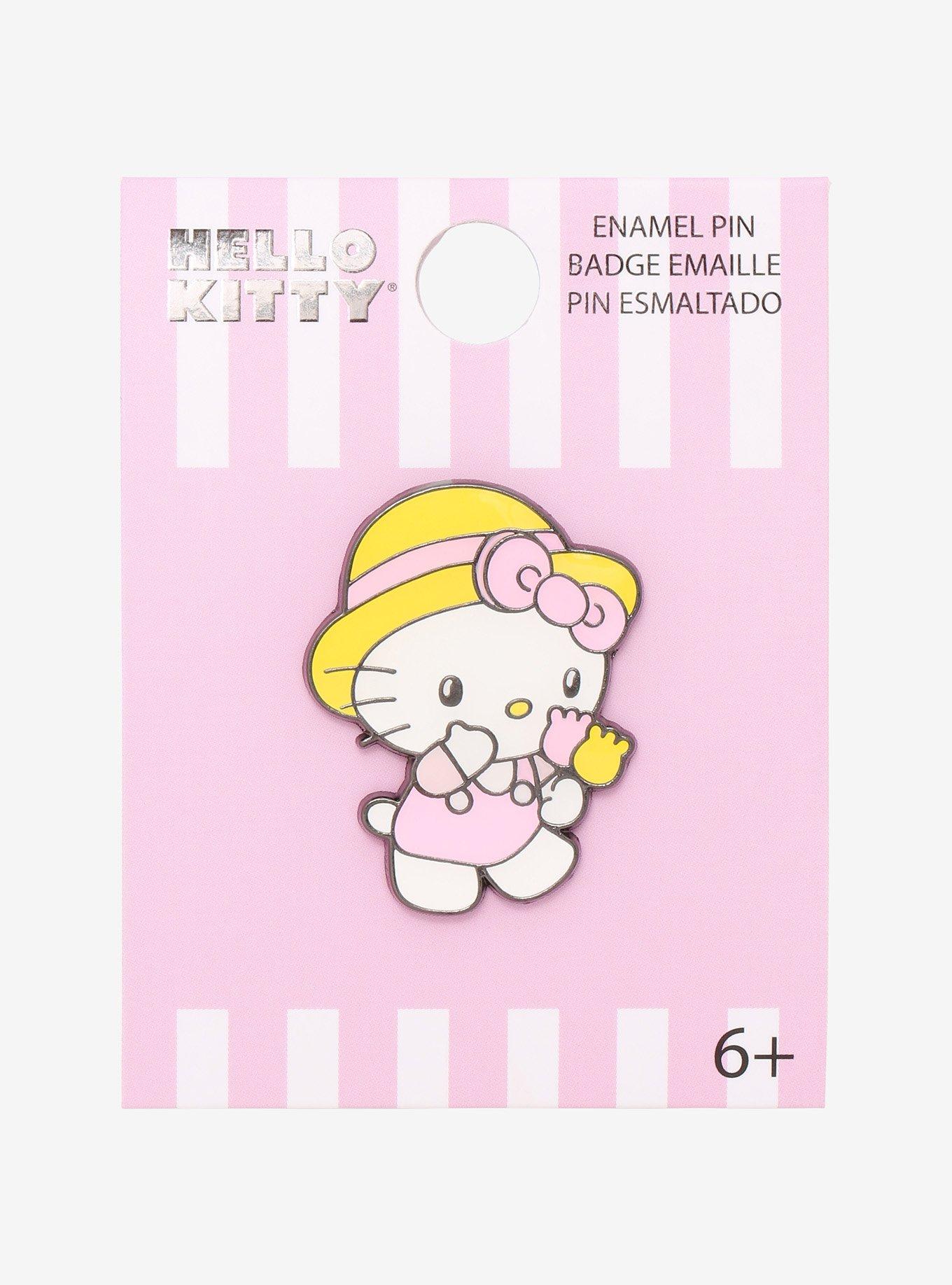 Loungefly Hello Kitty Flowers Enamel Pin, , alternate