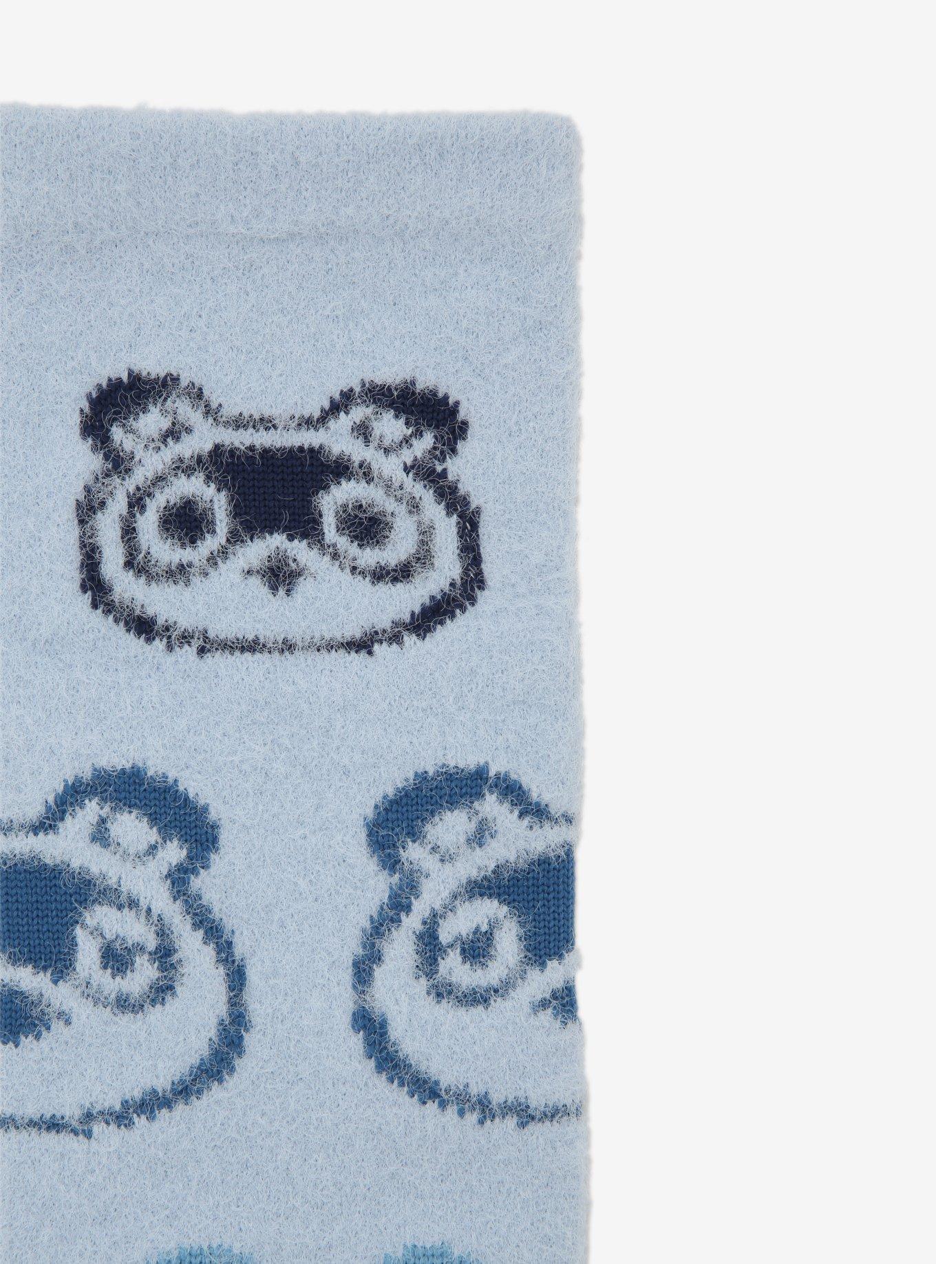 Animal Crossing: New Horizons Nook Fuzzy Toe Crew Socks, , alternate