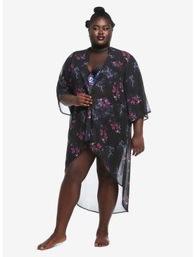Fairies By Trick Purple Fairy Duster Cover Up Plus Size, , hi-res
