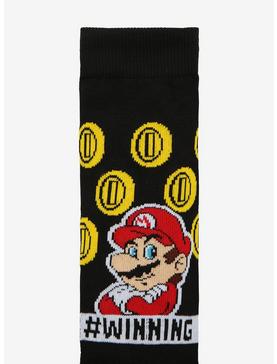 Super Mario Bros. Winning Coins Crew Socks, , hi-res