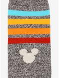 Disney Mickey Mouse Head Stripe Crew Socks, , alternate
