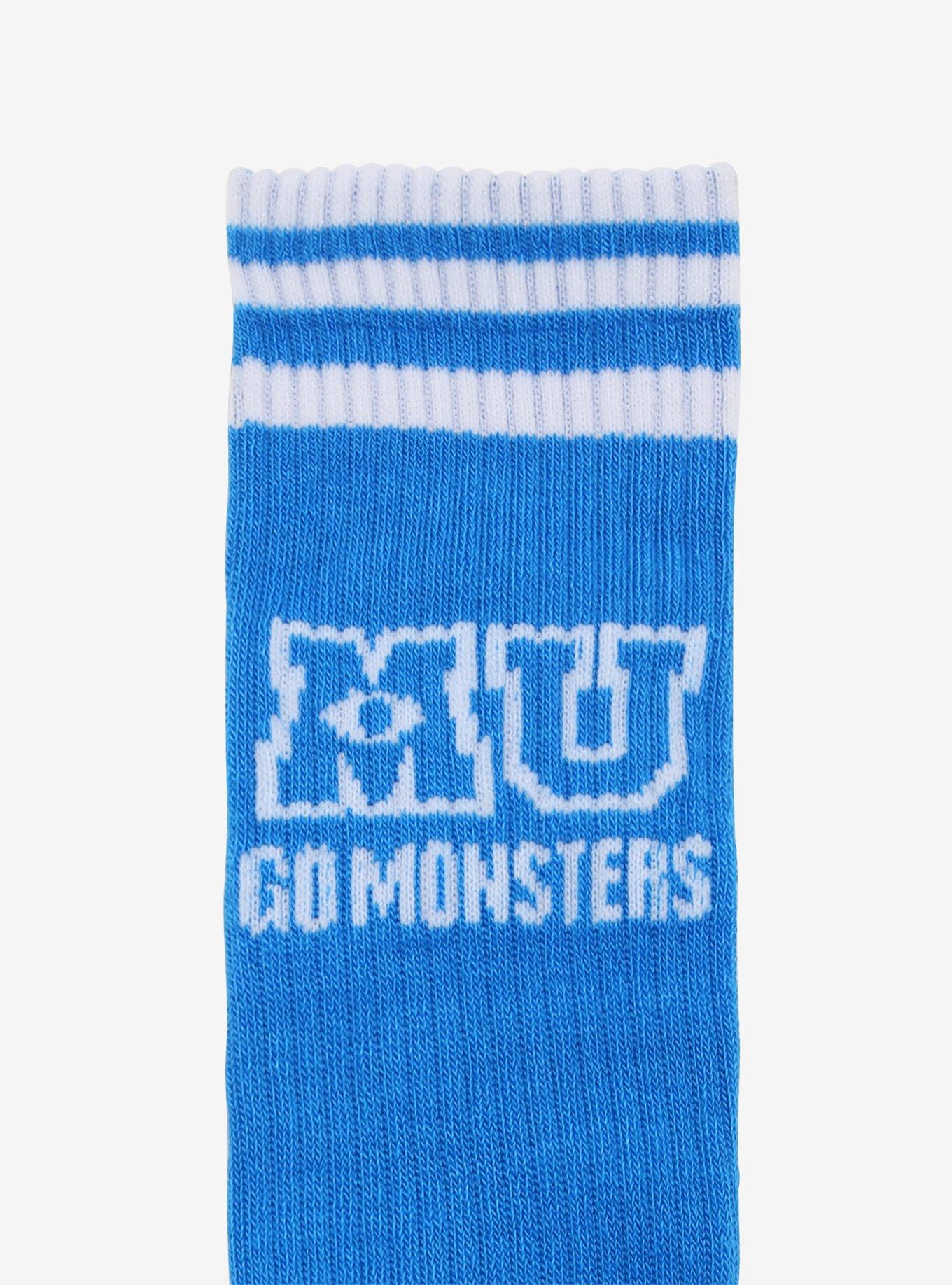 Disney Pixar Monsters University Varsity Crew Socks, , alternate