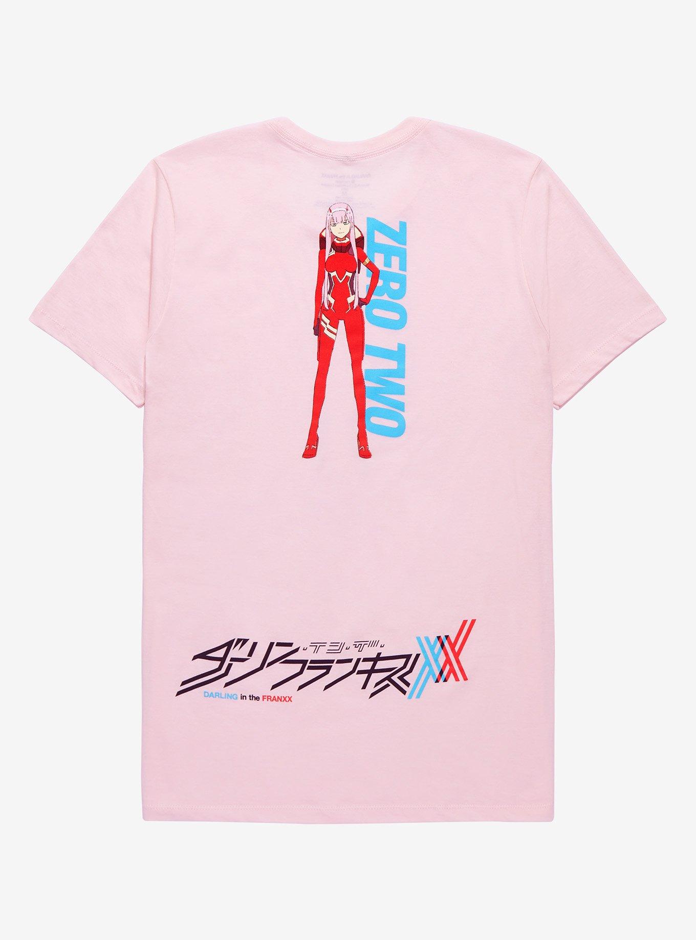 Darling In The Franxx Zero Two T-Shirt, BLACK, alternate