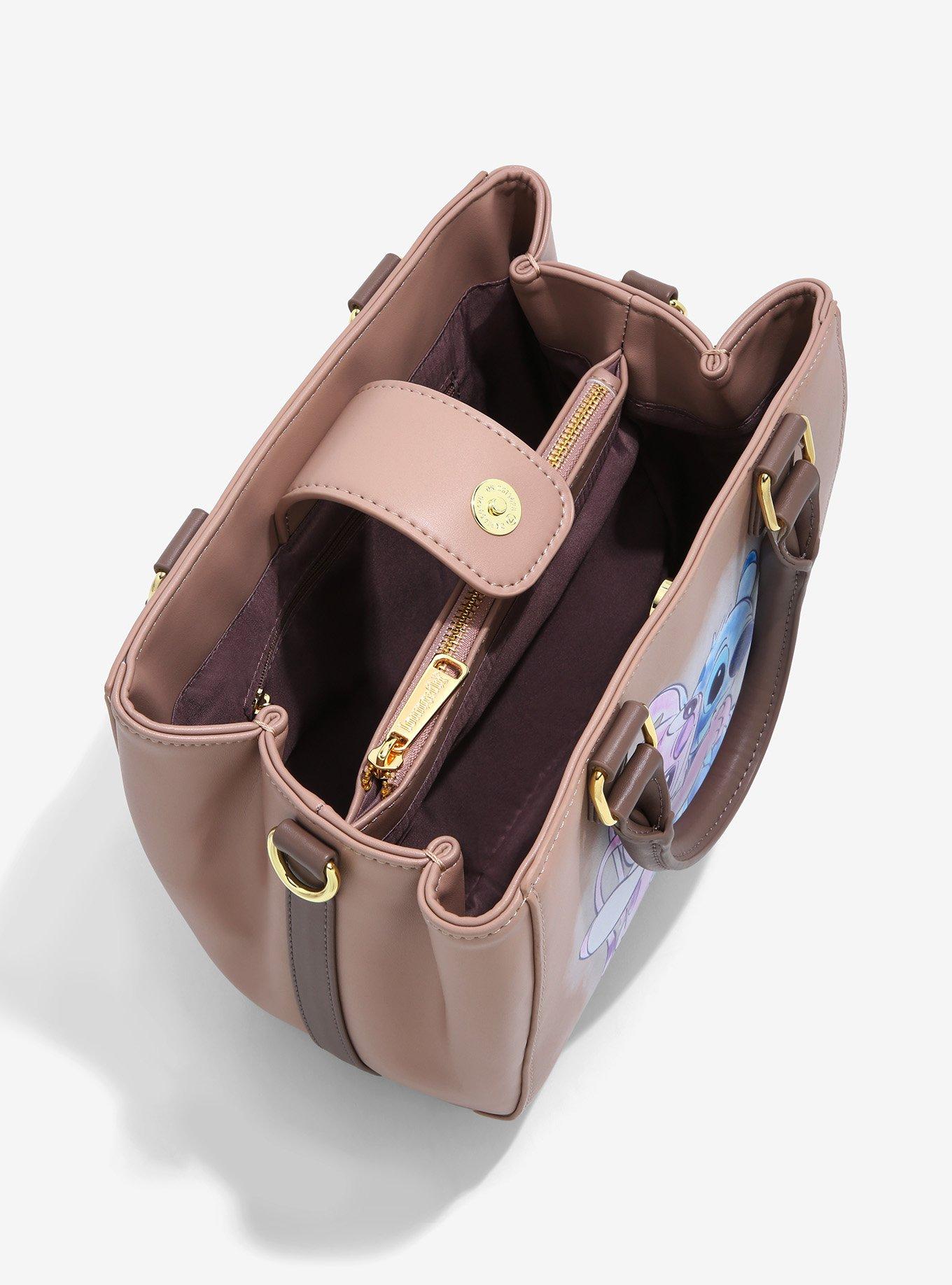 Loungefly Disney Lilo & Stitch Stitch & Angel Handbag - BoxLunch Exclusive, , alternate