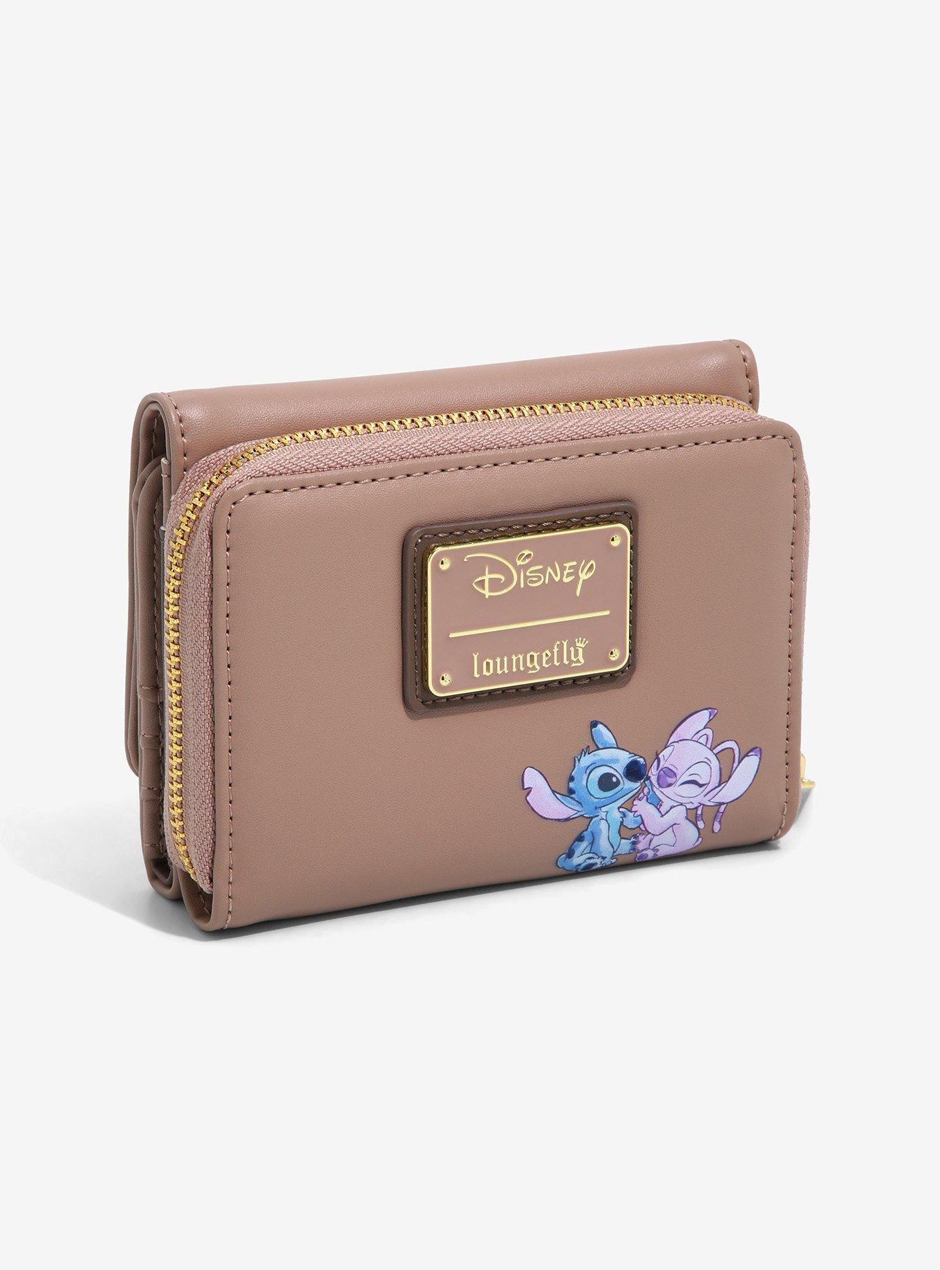 Loungefly Disney Lilo & Stitch Stitch & Angel Small Zip