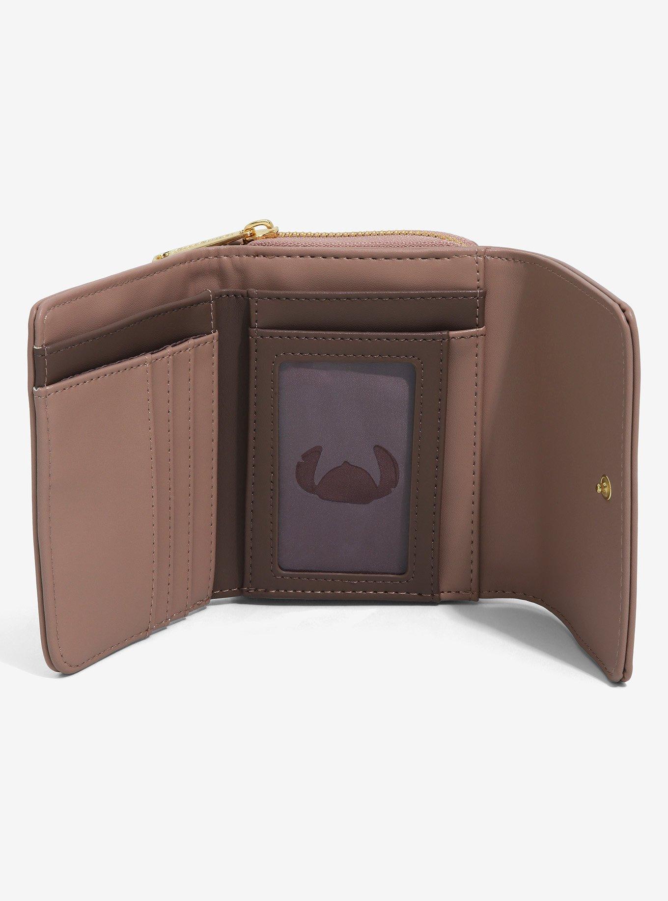 Loungefly Disney Lilo & Stitch Stitch & Angel Small Zip Wallet, , alternate