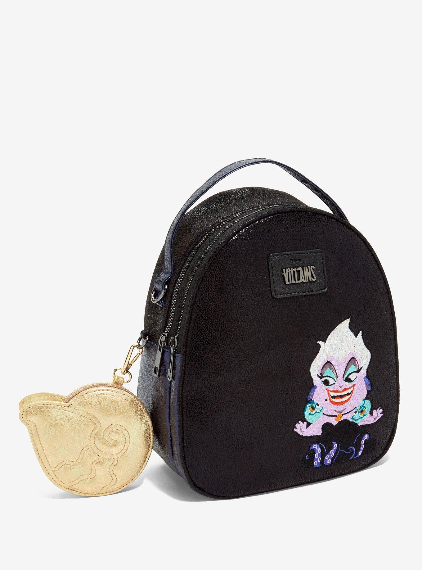 Disney Villains Ursula & Vanessa Chibi Portrait Convertible Mini Backpack - BoxLunch Exclusive, , alternate