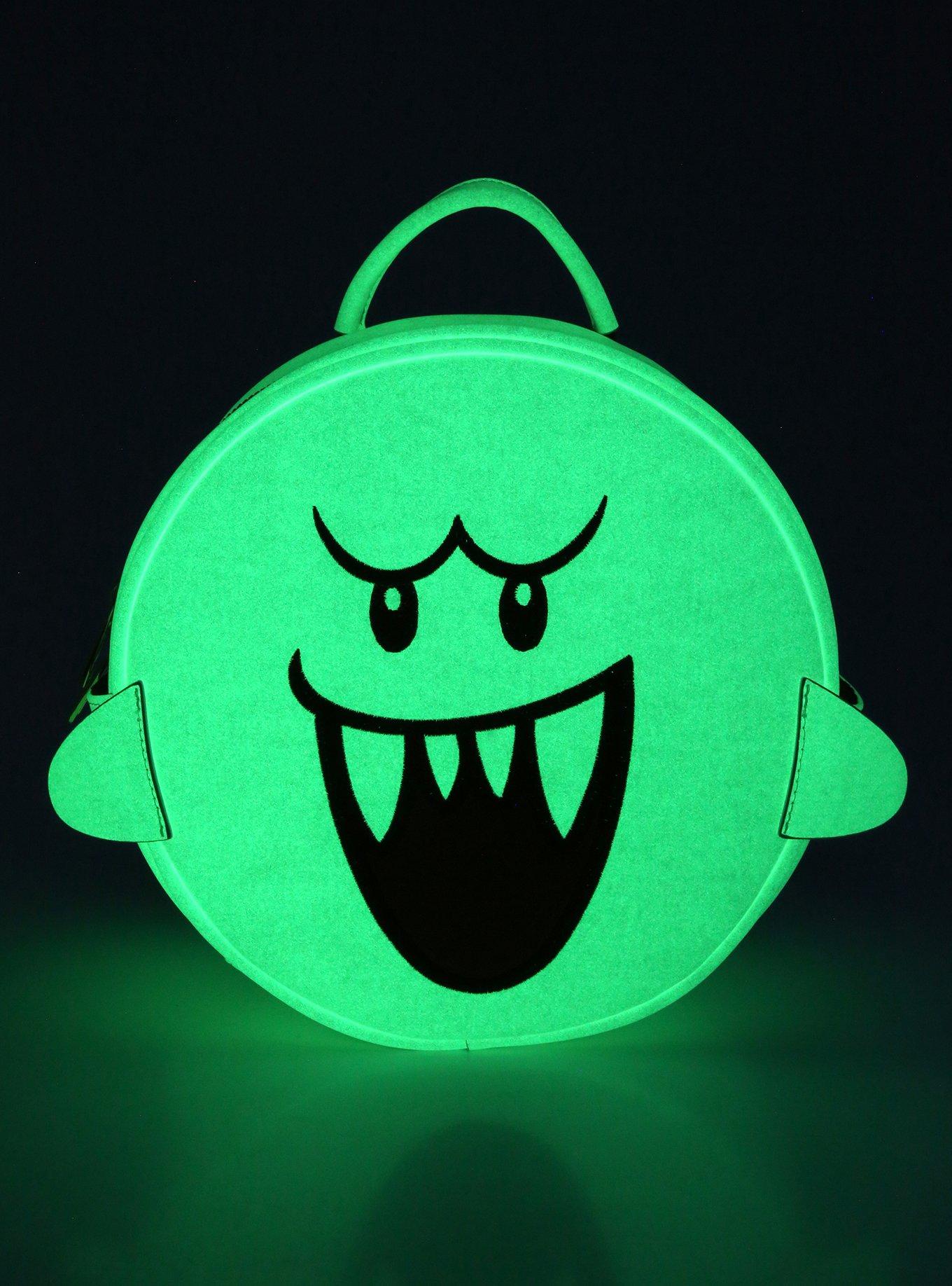 Nintendo Super Mario Boo Glow-in-the-Dark Mini Backpack - BoxLunch Exclusive, , hi-res
