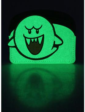 Super Mario Boo Glow-in-the Dark Cardholder - BoxLunch Exclusive, , hi-res