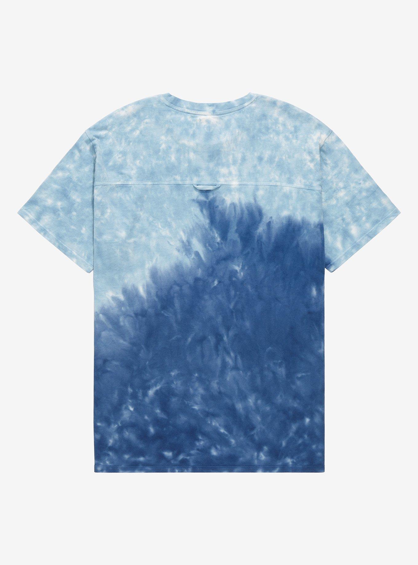 Studio Ghibli Ponyo Waves Dip-Dye T-Shirt - BoxLunch Exclusive, TIE DYE, alternate