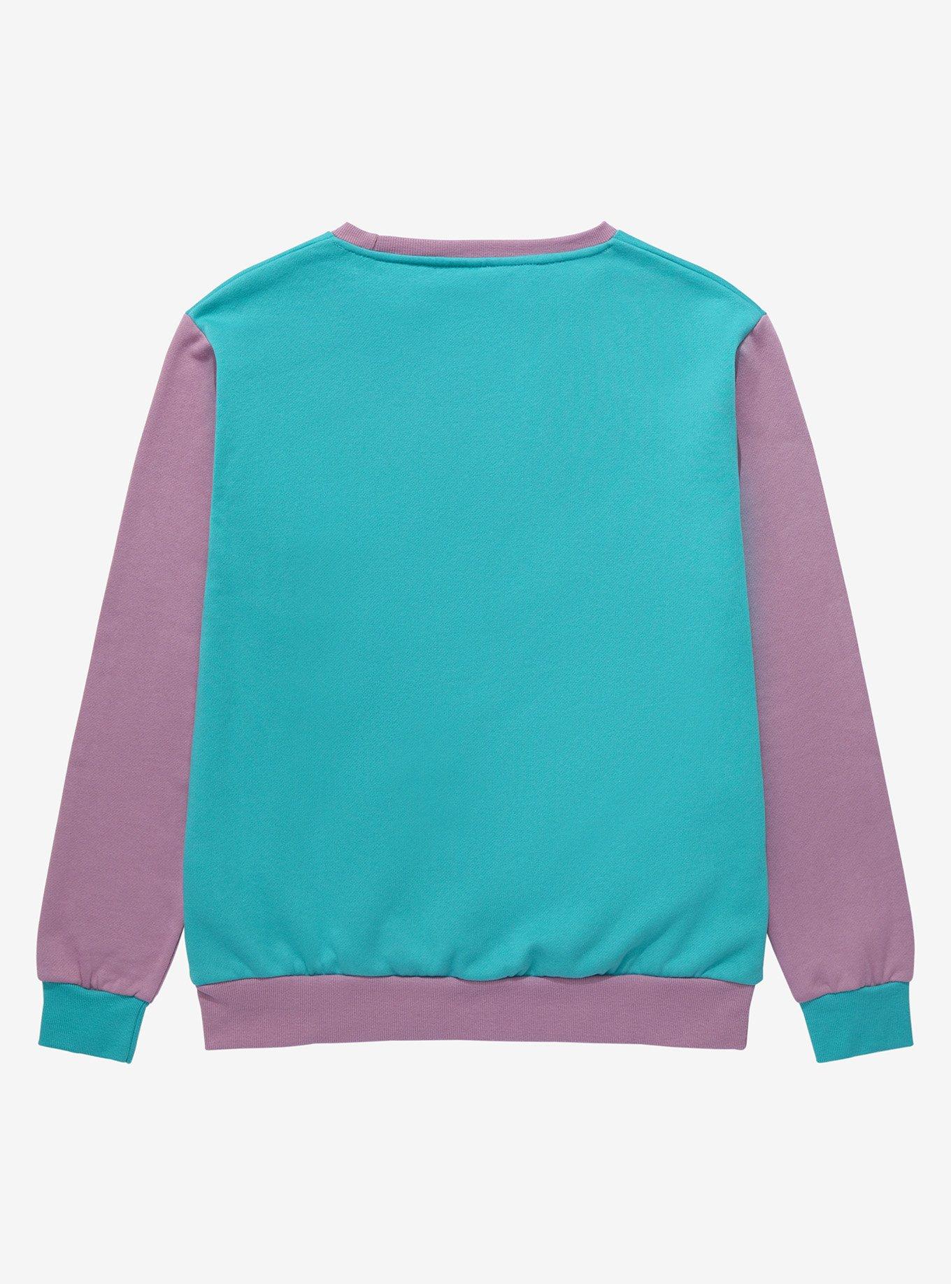 Cakeworthy Disney Snow White and the Seven Dwarfs Group Portrait Color Block Women's Crewneck - BoxLunch Exclusive, MULTI, alternate