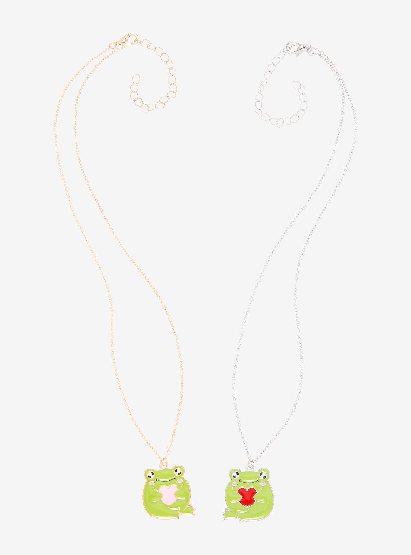 TTOVEN Frog Necklace for Girls Frog Gifts for Girls