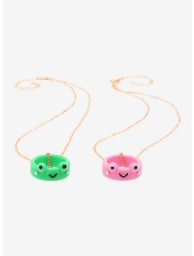 Frog Ring Best Friend Necklace Set, , hi-res
