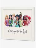 Disney Princesses Courage To Be Kind Framed Décor, , alternate