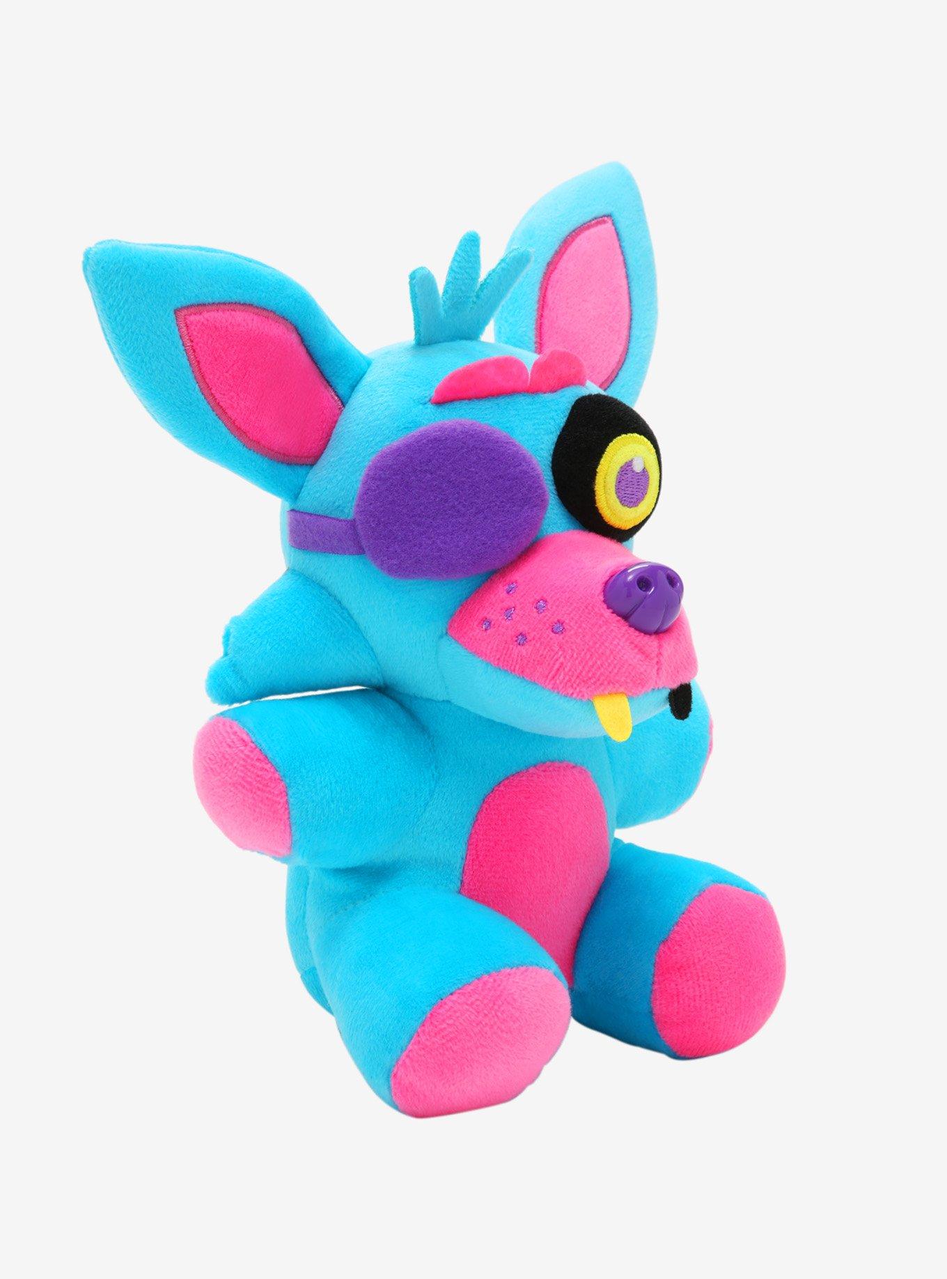 Five Nights At Freddy's Foxy Blacklight Blue Plush, , alternate