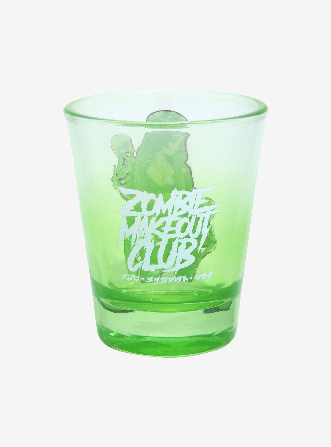 Zombie Makeout Cub Girl Skeletons Mini Glass | Hot Topic